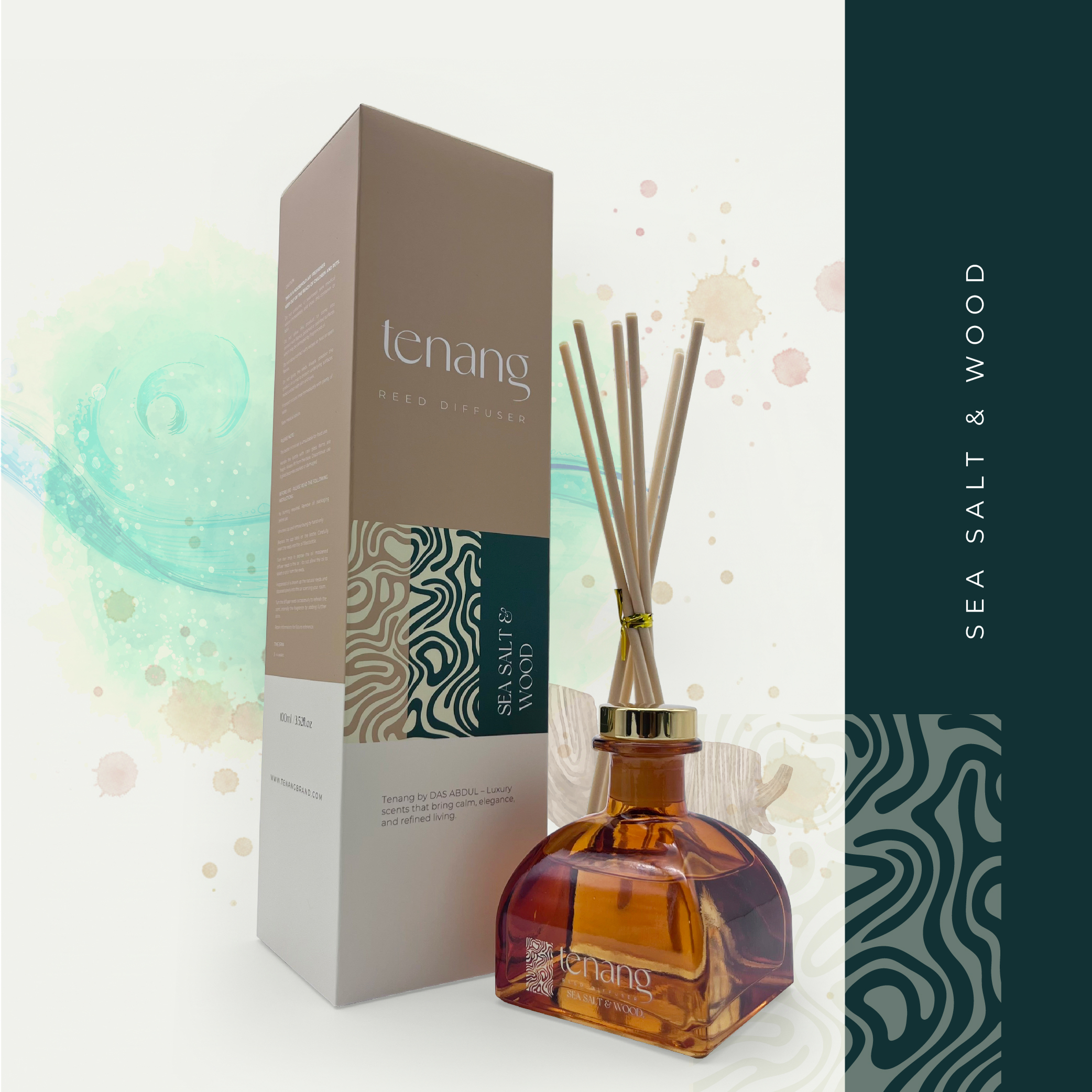 Sea Salt & Wood - REED DIFFUSER - Image 2