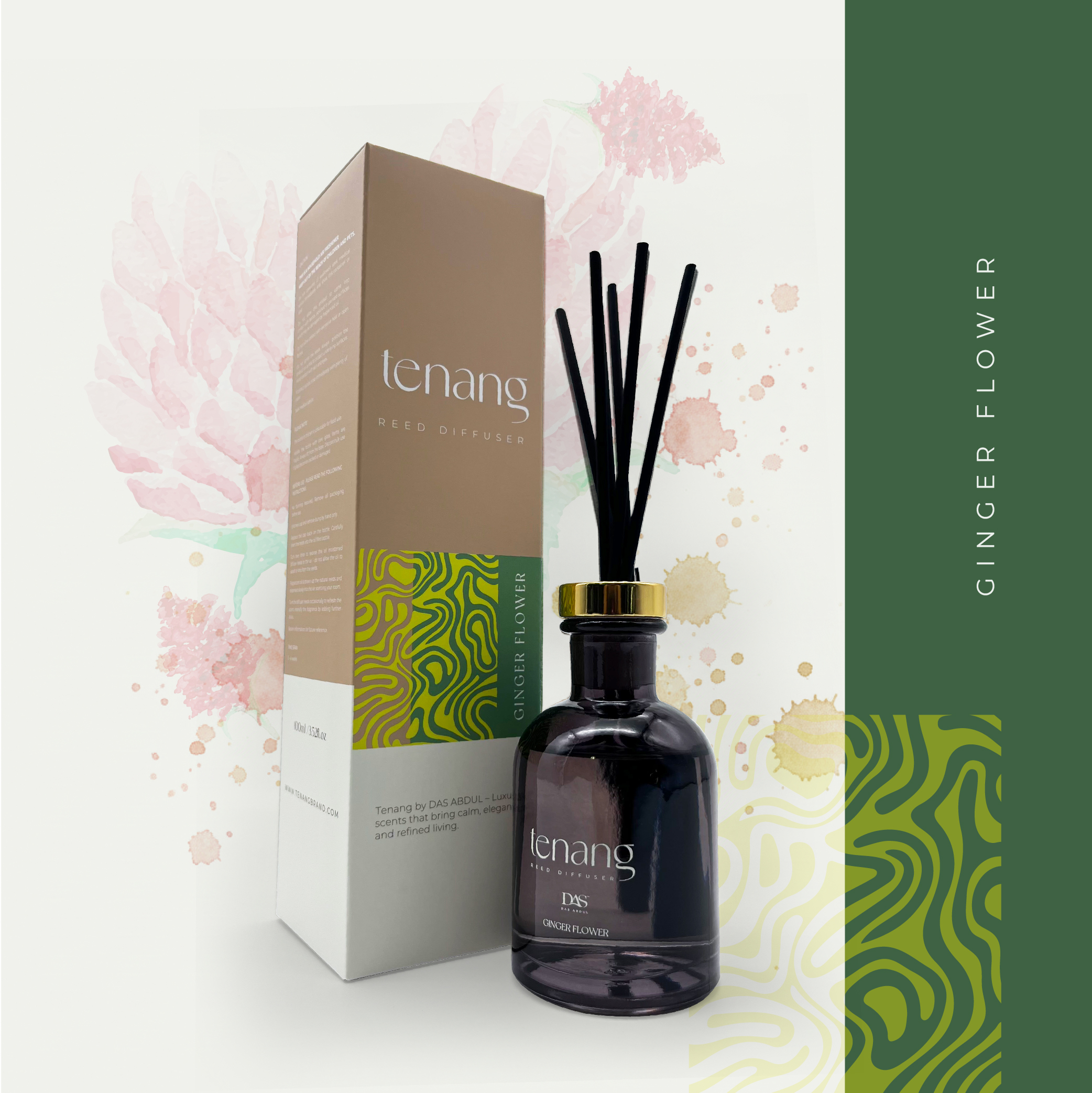 Ginger Flower - REED DIFFUSER - Image 2