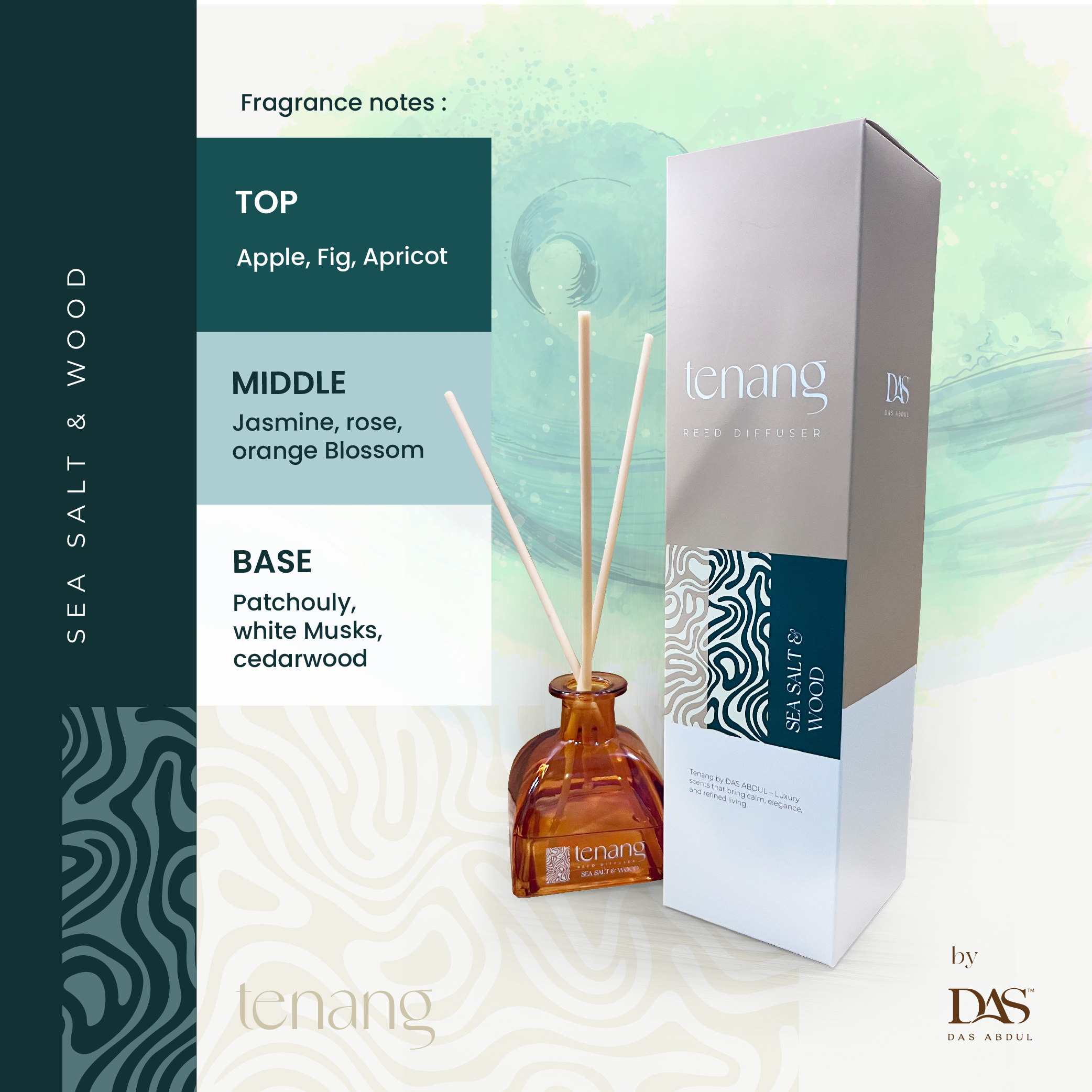 Sea Salt & Wood - REED DIFFUSER - Image 4