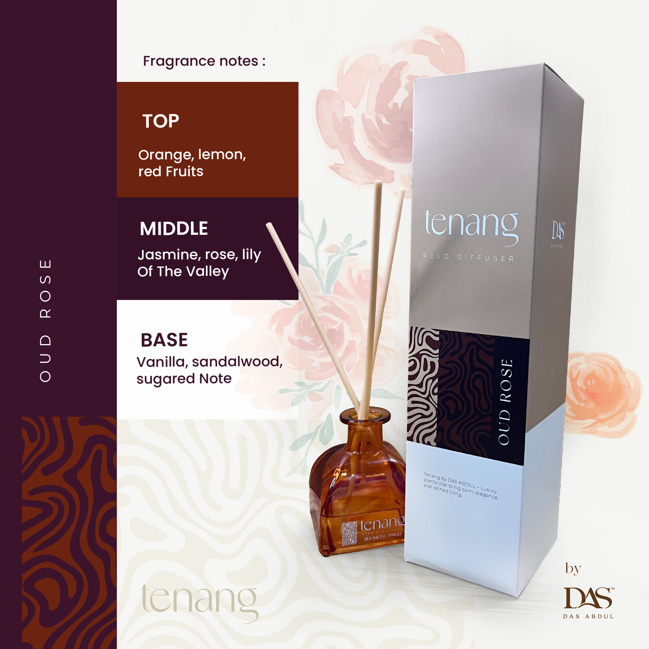 Oud Rose - REED DIFFUSER - Image 4